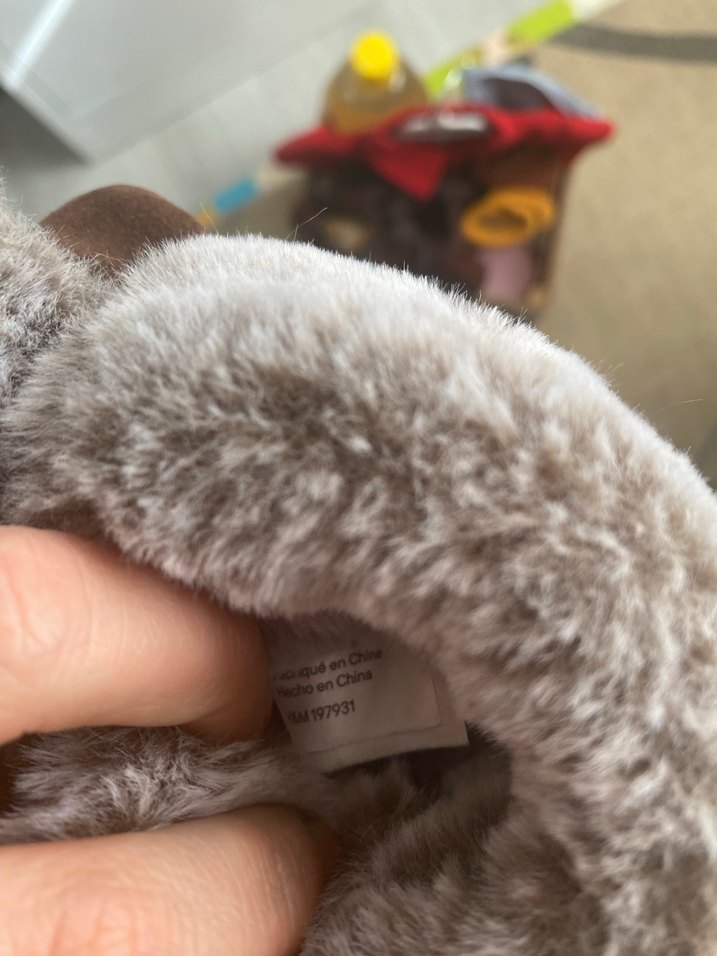 Kahverengi Kürklü Erkek Çocuk Ev Terliği - Görsel 3