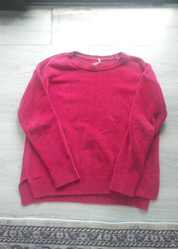 Pembe Kadın şönil kazak