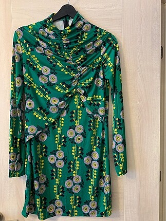 Zara Yeşil elbise