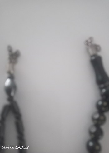 Siyah Erkek Tesbih - Minimalist Gotik Stil - Görsel 6