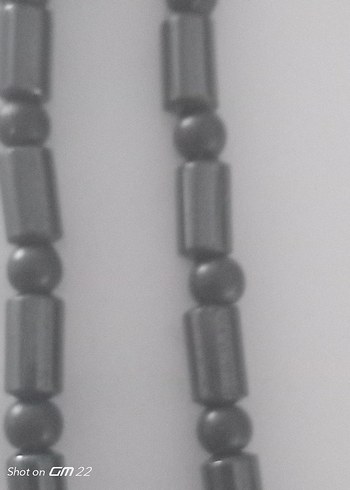 Siyah Erkek Tesbih - Minimalist Gotik Stil - Görsel 5