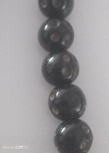 Siyah Erkek Tesbih - Minimalist Gotik Stil - Görsel 2