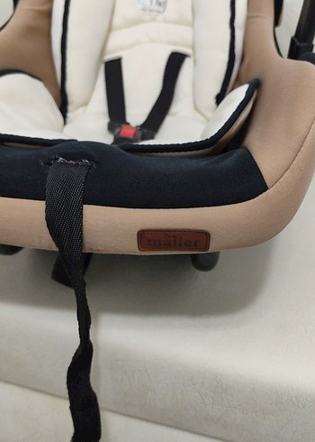 0 - 13 kg Beden beyaz Renk Bebek Oto Koltuğu Beyaz ve Bej