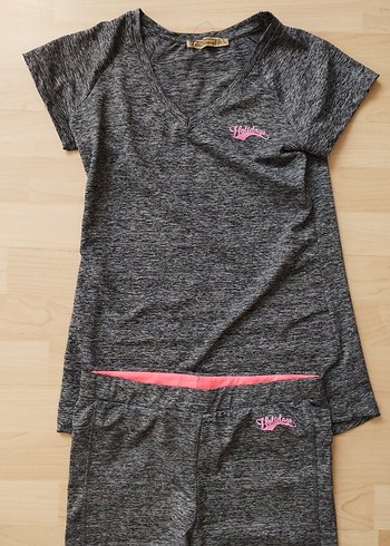 Gri Spor Kadın Tayt - Görsel 2