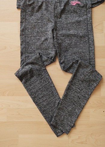 Gri Spor Kadın Tayt - Görsel 4