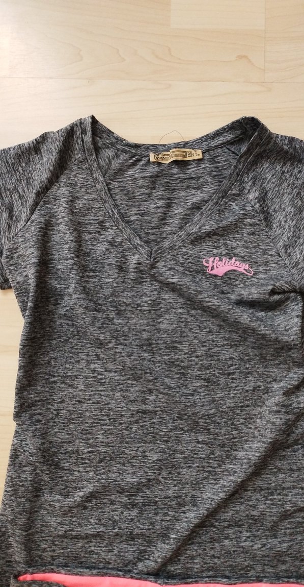 Gri Spor Kadın Tayt - Görsel 3