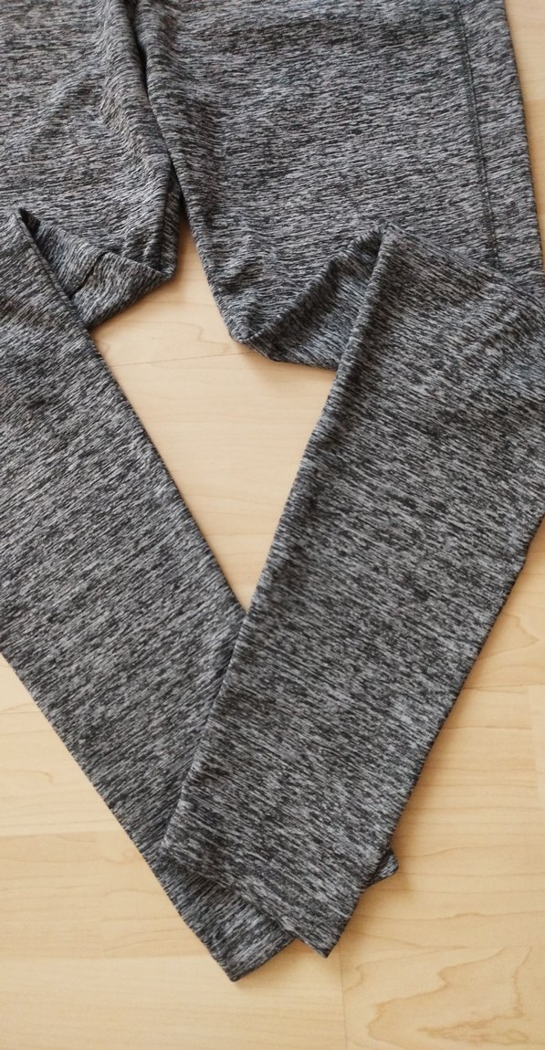 Gri Spor Kadın Tayt - Görsel 5