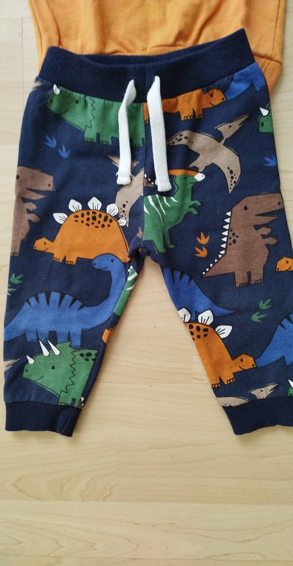 Renkli Dinozor Desenli Çocuk Takımı - Görsel 4