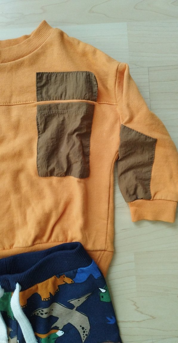 Renkli Dinozor Desenli Çocuk Takımı - Görsel 3