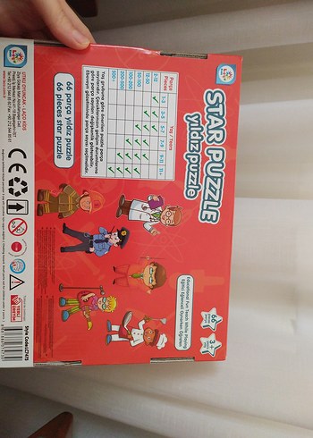 Meslekler Puzzle 3+ Yaş 66 Parça Yıldız Puzzle - Görsel 4