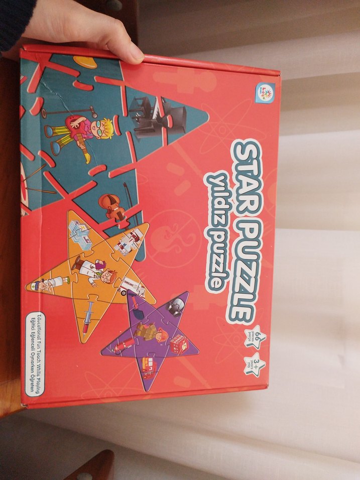 Meslekler Puzzle 3+ Yaş 66 Parça Yıldız Puzzle - Görsel 3
