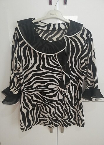 Diğer Zebra desenli tunik Bayan