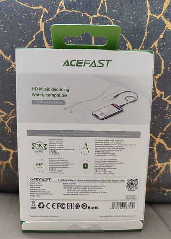 ACEFAST C1-05 Hi-Fi Ses Adaptörü - Görsel 3