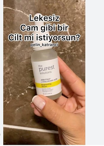 The Purest Solutions Aydınlatıcı Serum