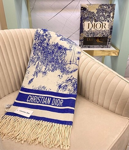 Dior ithal kaşmir şallar