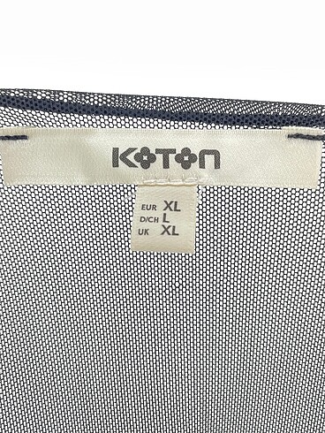 xl Beden siyah Renk Koton Bluz %70 İndirimli.