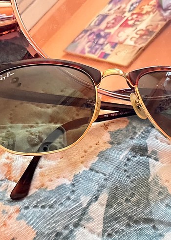 rb 3016 clubmaster w0366 güneş gözlüğü - Görsel 3
