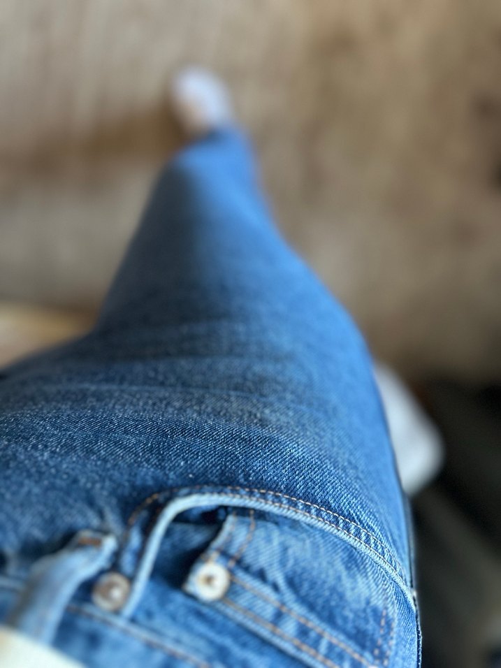 Mom fit bilek paça jean pantolon - Görsel 3