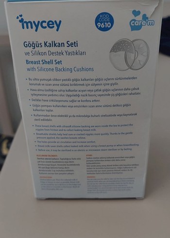 Mycey Silikon Destekli Göğüs Kalkan Seti - Görsel 3