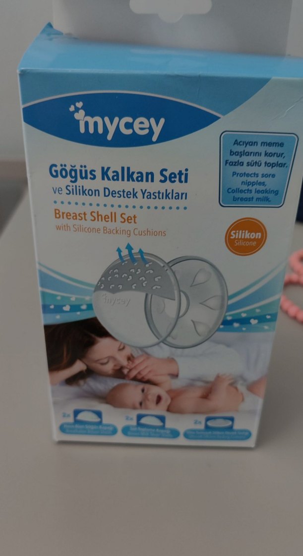 Mycey Silikon Destekli Göğüs Kalkan Seti - Görsel 2