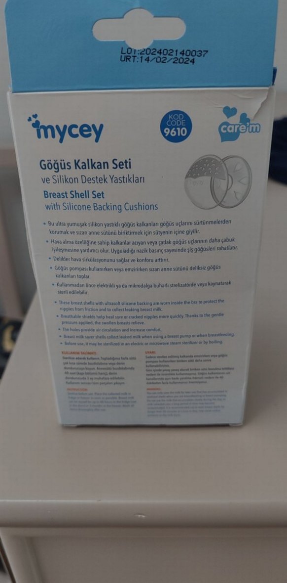 Mycey Silikon Destekli Göğüs Kalkan Seti - Görsel 3