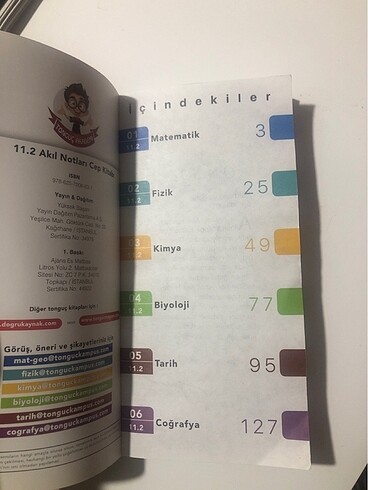  Tonguç 11. Sınıf tüm dersler akıl notları