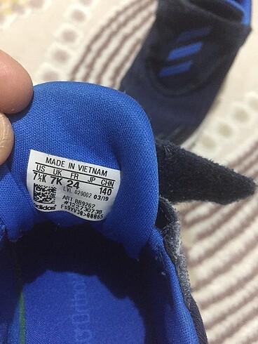 24 Beden Orjinal Adidas ayakkabı