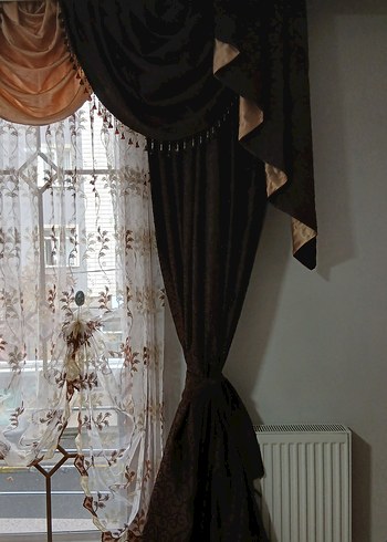 simli kalın fon perde. - Görsel 5