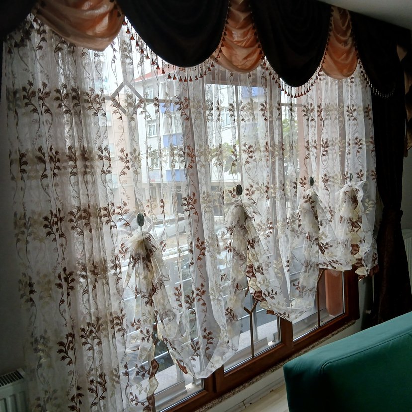 simli kalın fon perde. - Görsel 2