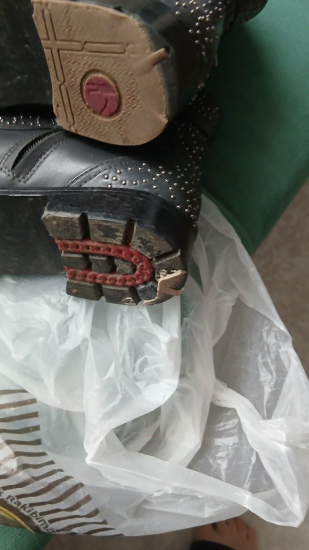 Gri Deri Gotik Stiletto Topuklu Kadın Bot - Görsel 5