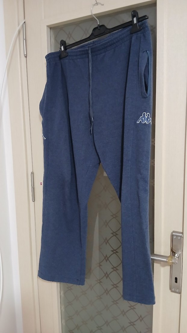 Erkek gri  Rahat Kesim Eşofman Altı - Görsel 3