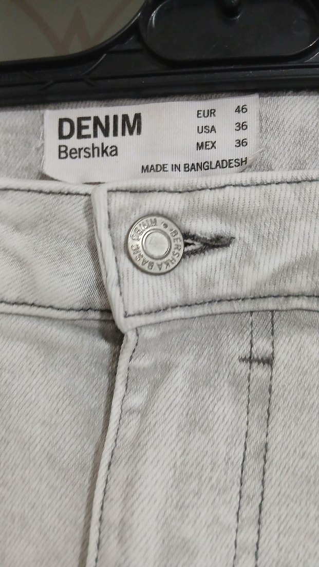 Gri Erkek Denim Salaş Pantolon - Görsel 3