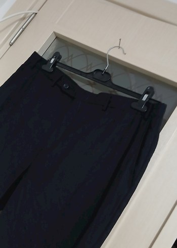 Lacivert Erkek Kemerli Ofis Pantolonu 52 beden - Görsel 2