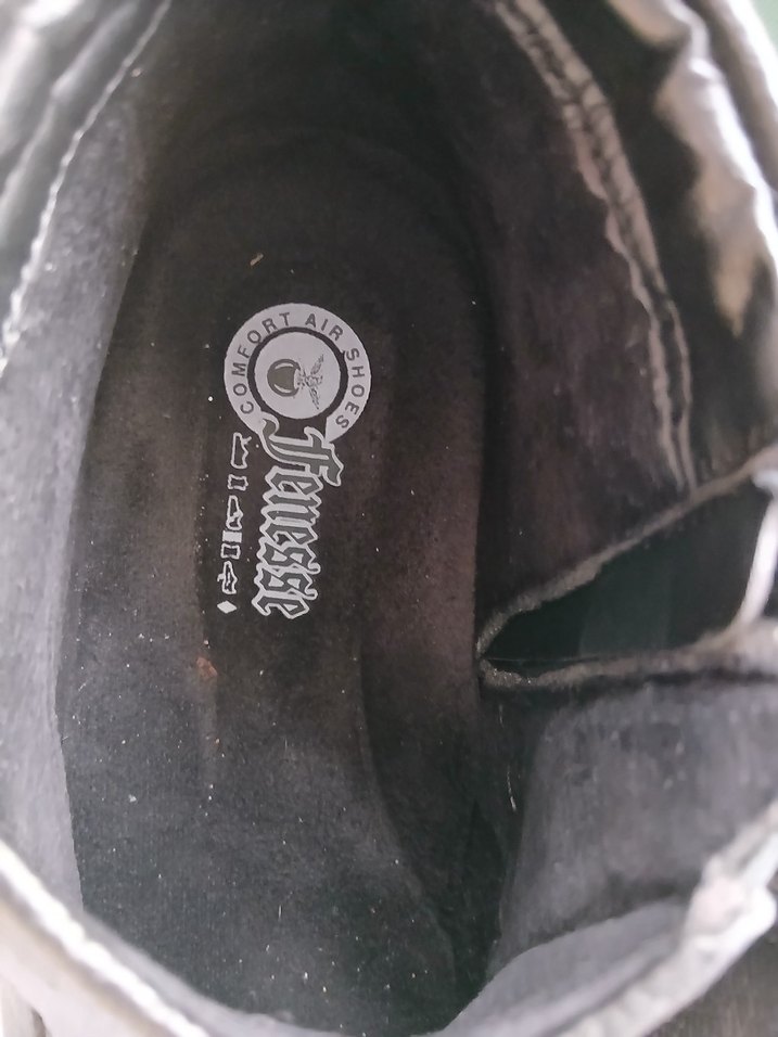 Deri Fermuarlı Siyah Erkek Bot - Görsel 5