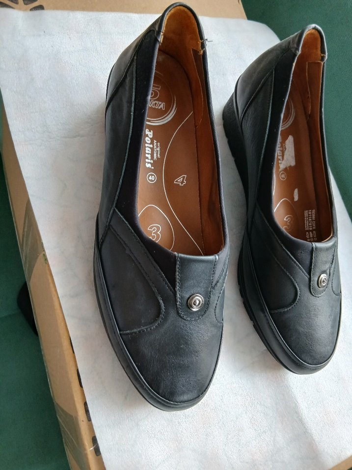 Kadın Siyah Klasik Dolgu Topuklu Ayakkabı - Görsel 2