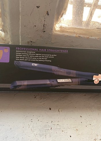 Siyah Profesyonel Saç Düzleştirici GW-7668 - Görsel 3