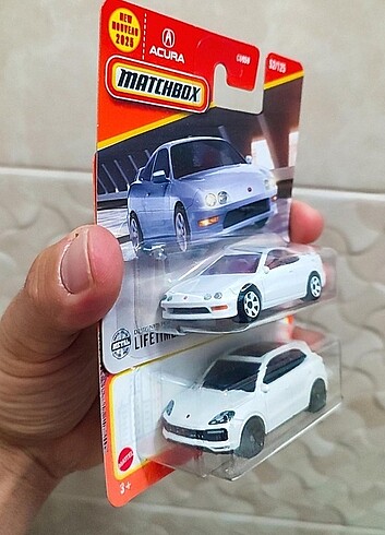 Hot Wheels Matchbox 2 li Beyaz Lot
