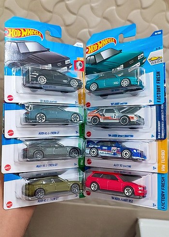 Hot Wheels 8 li Audi Lotu