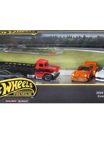 Hot Wheels Premium 4 lü Transporter set