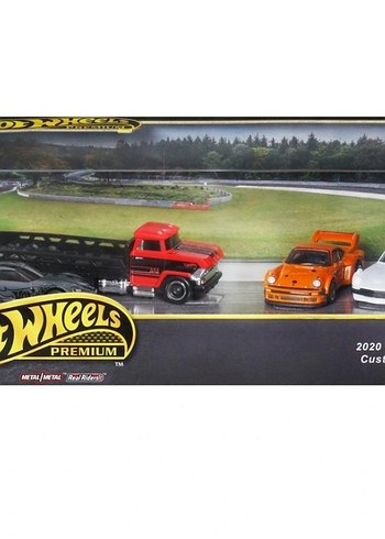 Hot Wheels Premium 4 lü Transporter set