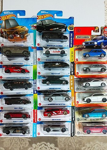 Hot Wheels 20 li Şampiyonlar ligi Lot