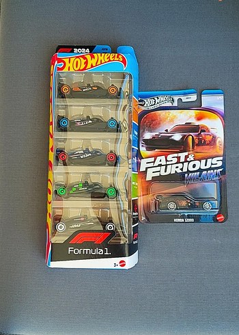 Hot Wheels Formula 1 ve Honda s2000