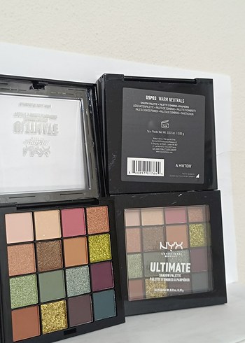 NYX Ultimate Göz Farı Paleti - Canlı Renkler - Görsel 2