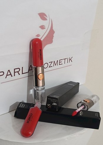 Kiko Kırmızı Ruj Parlak Renk - Görsel 2
