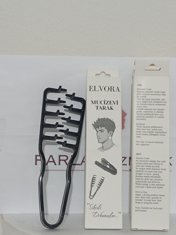 Elvora Mucizevi Saç Tarağı - Görsel 3