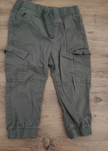 Yeşil -Haki Pamuklu Erkek Bebek Takım - Görsel 4