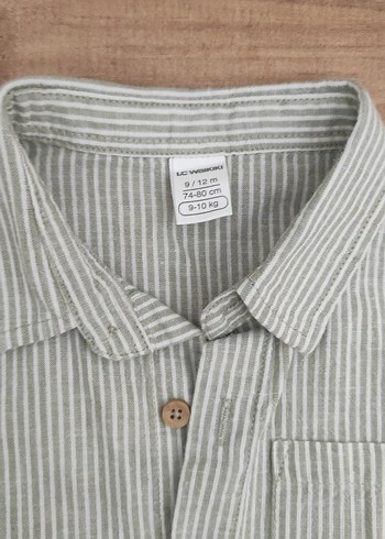 Yeşil -Haki Pamuklu Erkek Bebek Takım - Görsel 3