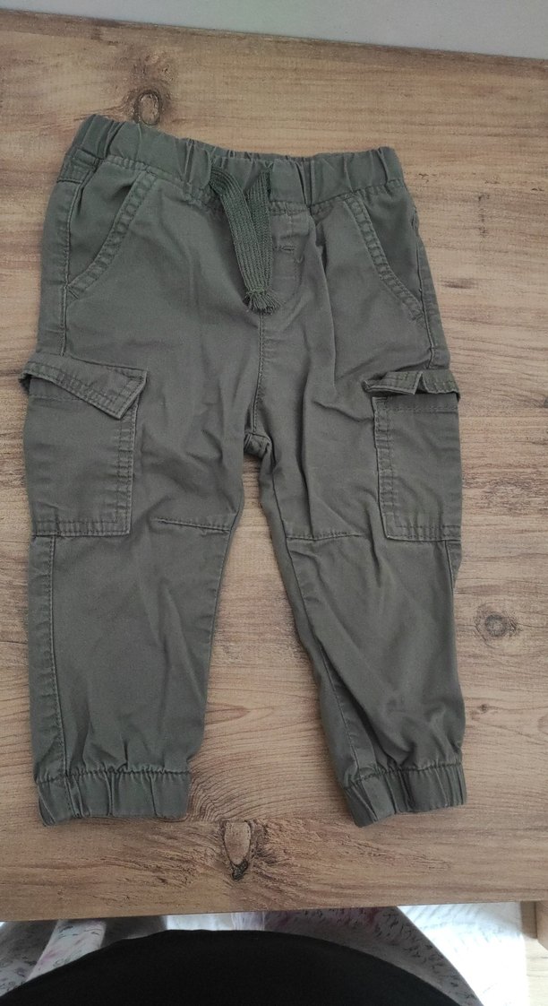 Yeşil -Haki Pamuklu Erkek Bebek Takım - Görsel 4