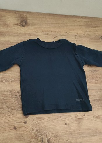 Siyah Erkek Çocuk Uzun Kollu Tişört - Görsel 2