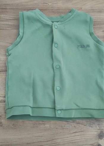 Uzun Kollu Yeşil Bebek Takımı - Görsel 2